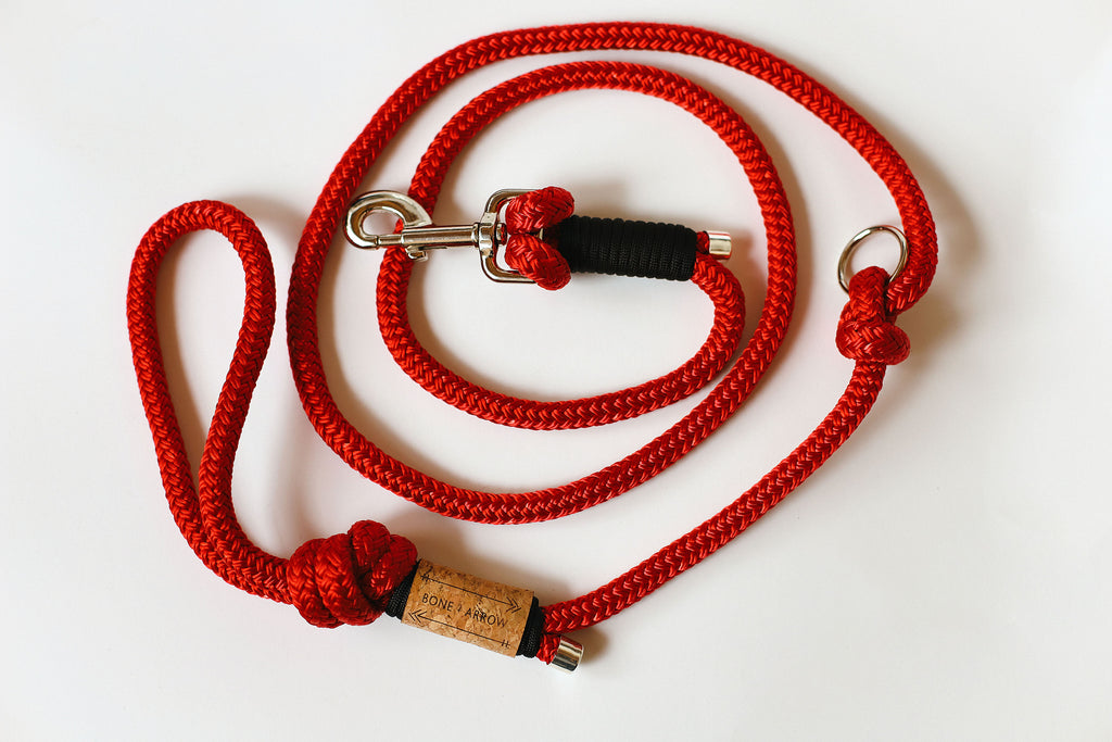 Red Rope Leash