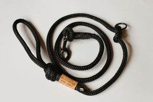 Black Rope Leash